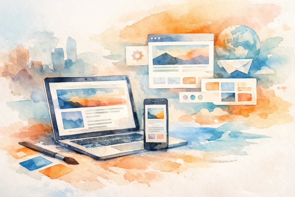Guida sito web professionale per imprese