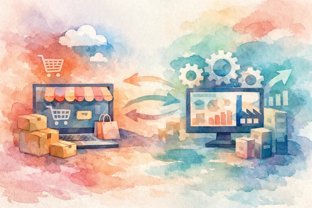 Integrazione ecommerce con ERP: cosa serve