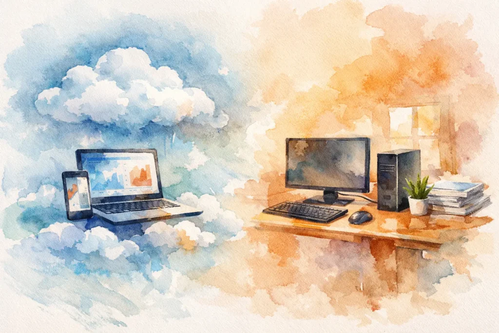 Gestionale cloud o desktop: quale scegliere?